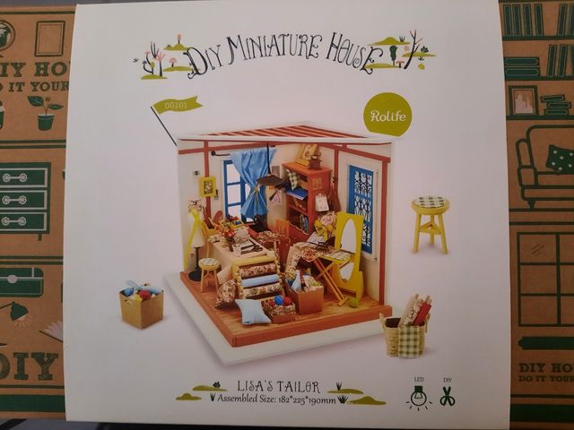 Diy miniature house (NUEVO) 2 Cajas