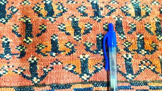 alfombra antique turkmen