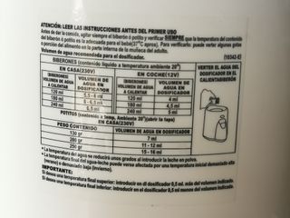 Calienta biberones Jané nuevo + adaptador de coche