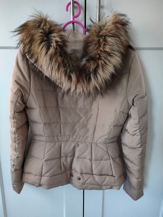 Chaqueta plumas abrigo Zara
