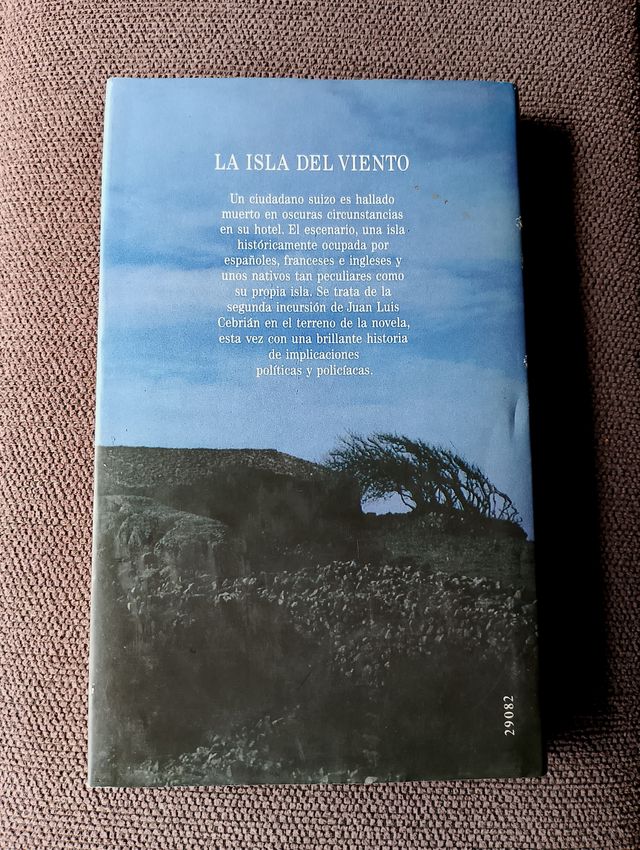 LIBRO LA ISLA DEL VIENTO JUAN LUIS CEBRIAN