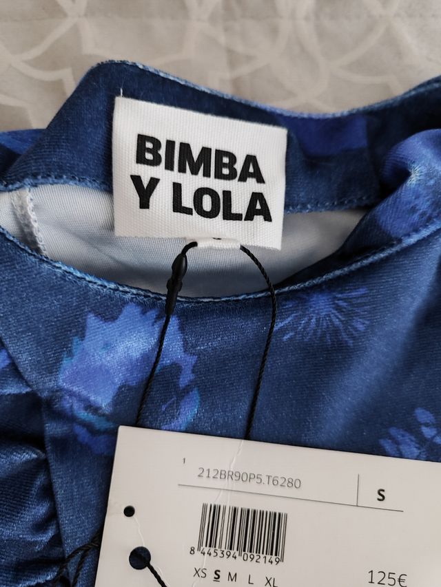 Vestido azul bimba y lola