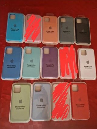 Fundas iPhone 11 Pro 5€ x unidad
