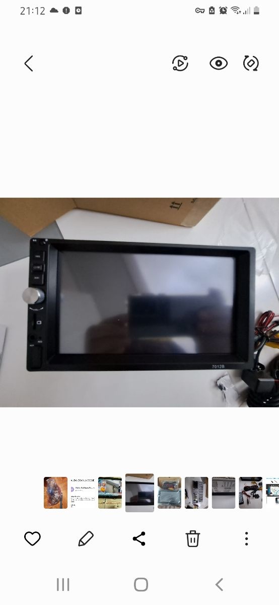 Radio de coche,pantalla tactil 2 DIN 2.