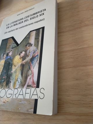 La literatura costumbrista en Málaga