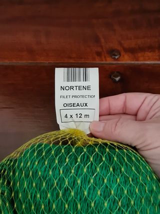 Malla antipajaros Nortene 4×12