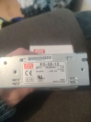 Fuente de alimentación MW