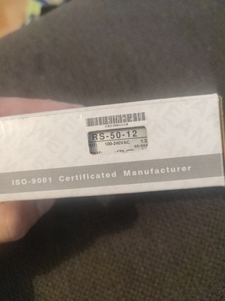 Fuente de alimentación MW