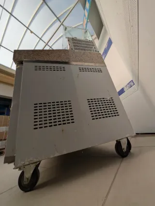 Mesa refrigerador para pizza