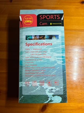 Sports cam waterproof full hd 1080p