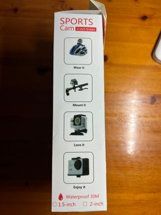 Sports cam waterproof full hd 1080p