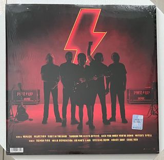 AC/DC power up Red Opaque LP Limited Edition