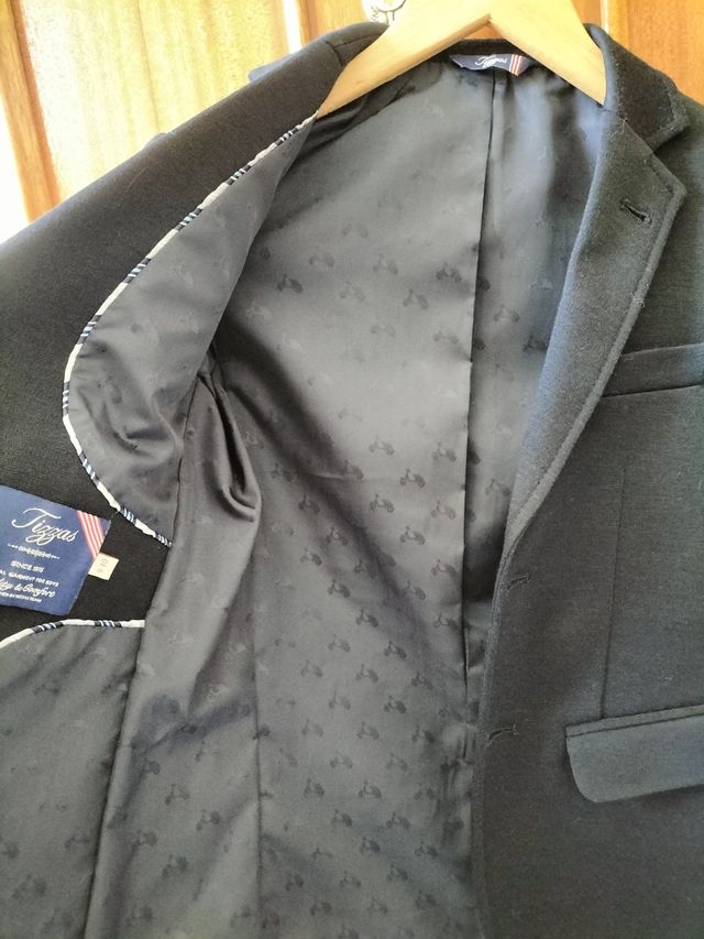 Americana azul niño Tizzas talla 10