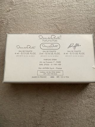 Oscar de la renta miniaturas 