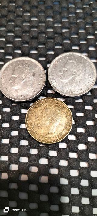 3 monete   Pesetas Spagna 
