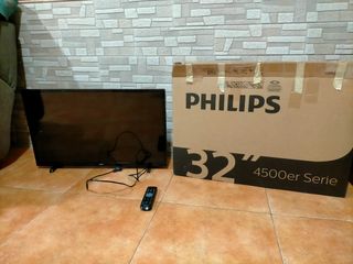 Televisor  pantalla plana Philips 32 pulgadas 