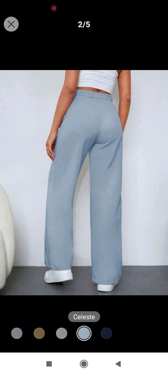 pantalón traje