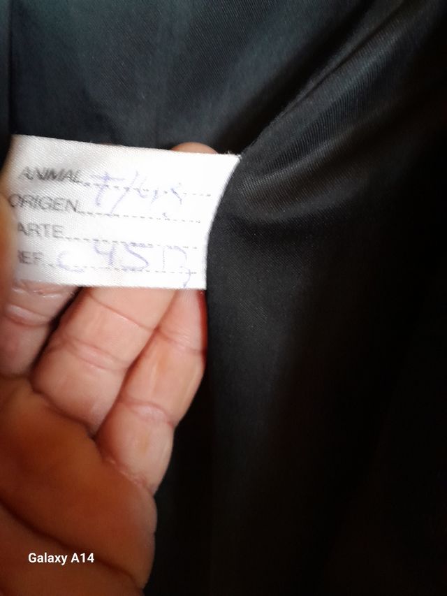 Abrigo bisonte original 