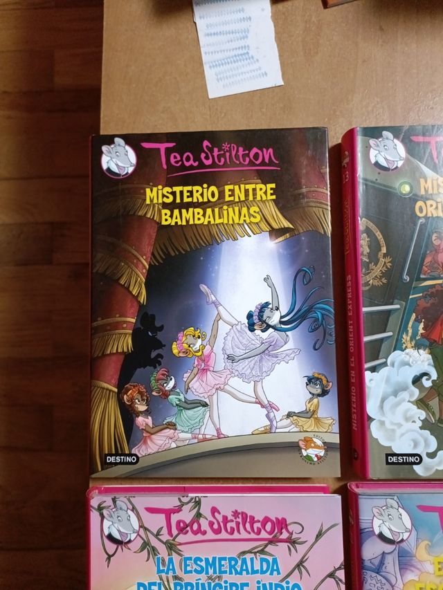 Pack 6 libros Tea Stilton tapa dura