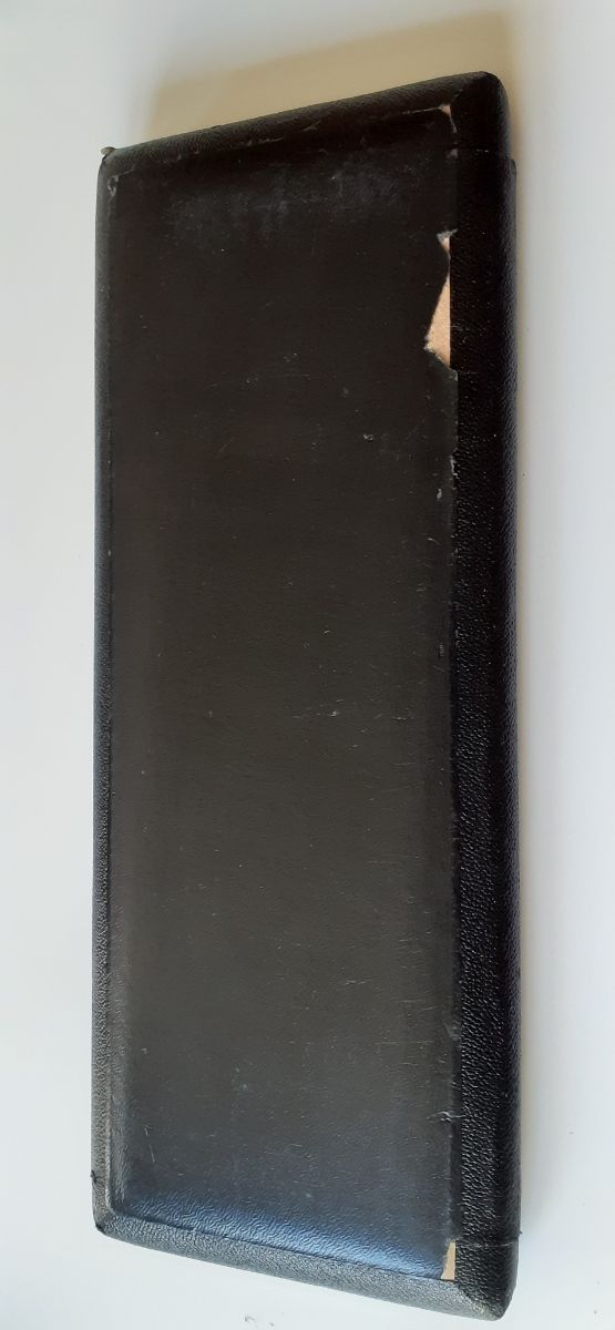 Estuche de compases vintage EO Ritchter n. 2136