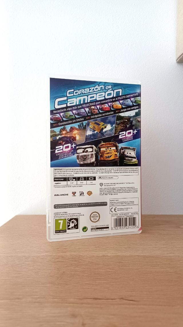 Juego Nintendo Switch Cars 3