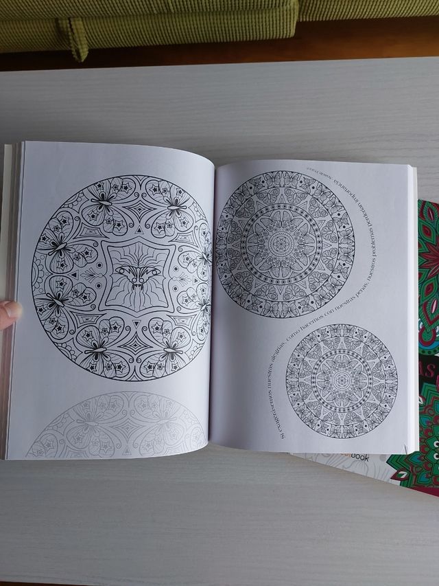 Libros colorear mandalas manualidades