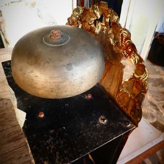 Reloj de pie antiguo 1790 en caoba de Brasil