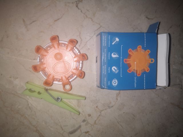 Luz de emergencia moto