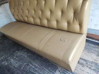 Banco SOFA cocina PIEL tapizado
