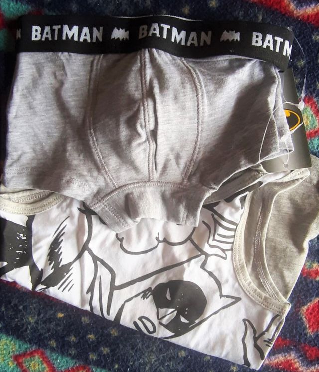 Intimo Bambino 12-24 mesi 2pz Batman *NUOVO Cotone