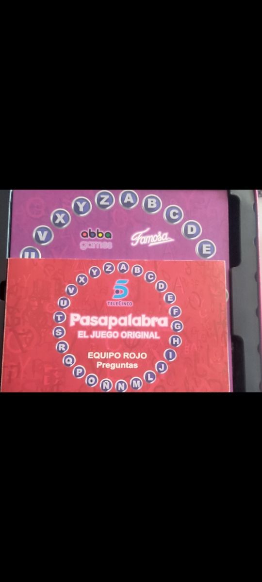 Juego Pasa palabra Nuevo