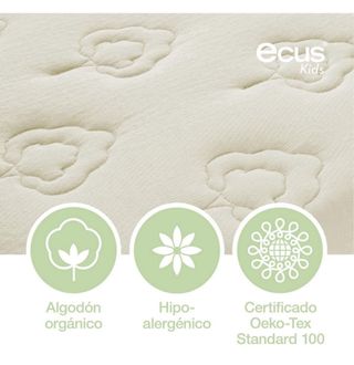 Colchon Maxi cuna Ecus Organic 70X140