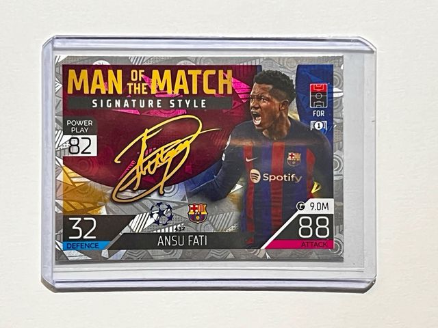 Lote de cromos de Ansu Fati