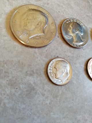 Monedas Estados Unidos SC 1971.