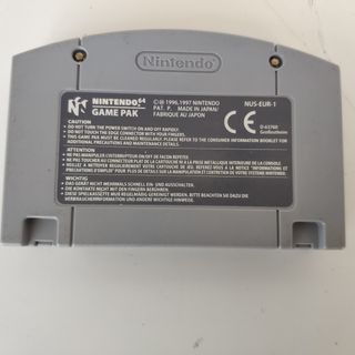 Comando e jogo para Nintendo 64