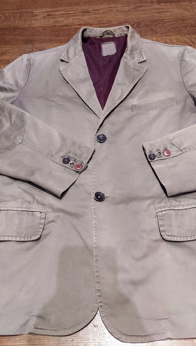 Giacca uomo sportiva cachi 54