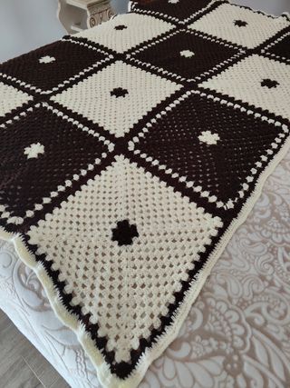 ÚLTIMO PRECIO!! Colcha artesanal