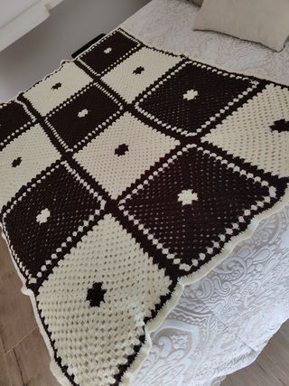 ÚLTIMO PRECIO!! Colcha artesanal