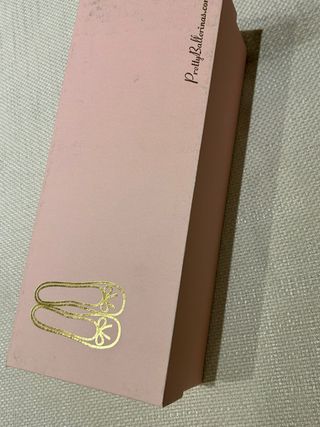 Pretty ballerinas glittery