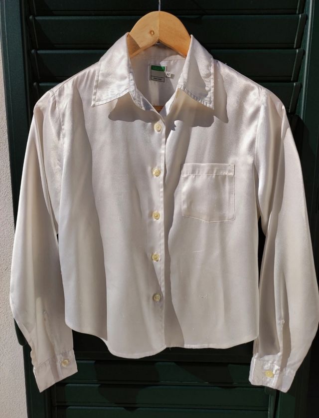 Camicia donna vintage lucida