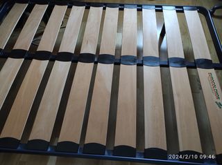 Somier de tablas excelente calidad 