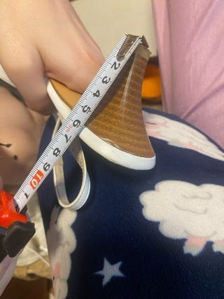 Sandalia blanca talla 39