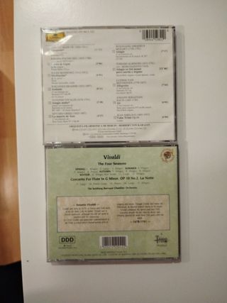 3 CD's clásicos: Karajan - Vivaldi - Chopin