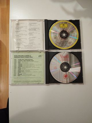 3 CD's clásicos: Karajan - Vivaldi - Chopin