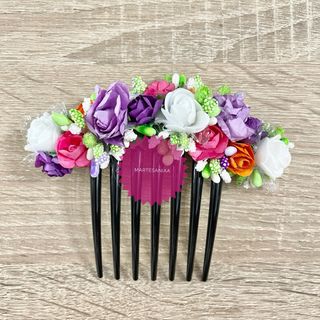 Tocados florales PERSONALIZADOS (vendida)