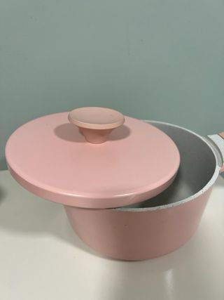 olla de aluminio fundido