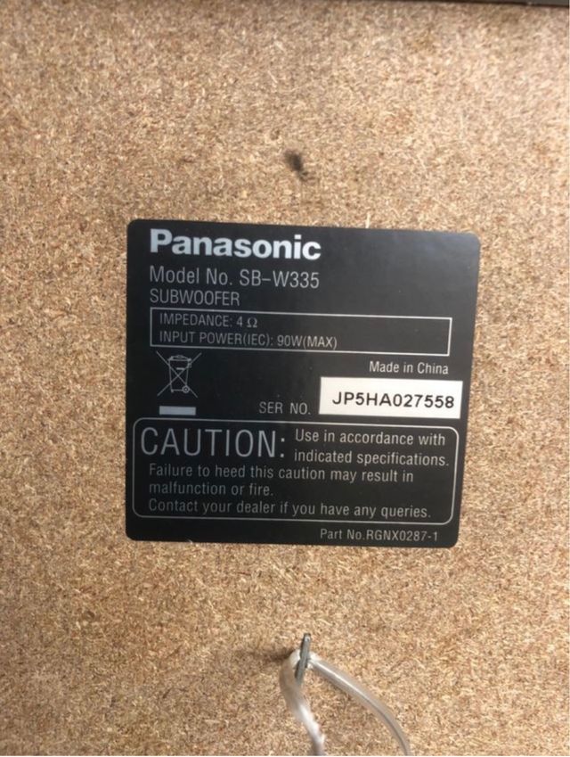 dolby surround Panasonic