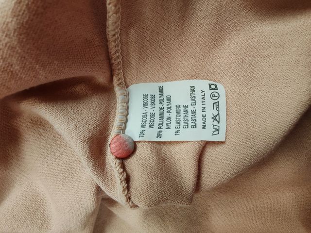 Cardigan AYS rosa voile paillettes tg S