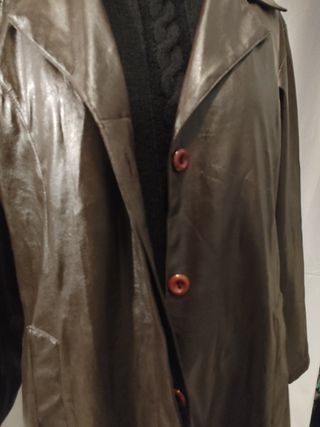 Soprabito Vintage in similpelle per donna