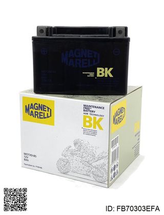 Bateria de moto sin mantenimiento YTX9-B FB70